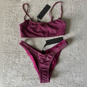SOLD Triangl bikini set XS Grape Sparkle